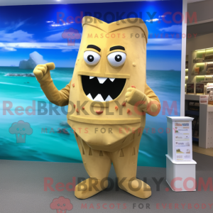 Mascot character of a Gold...