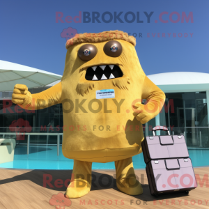 Mascot character of a Gold...