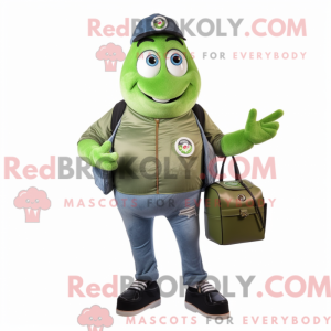 Maskot karakter af et...