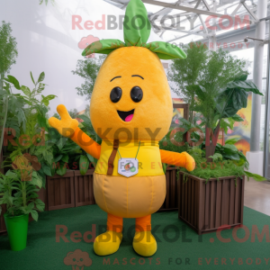 Mascot character of a Lemon...