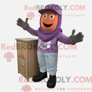 Mascot karakter van een...