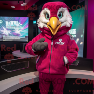 Maskotkarakter z Magenta...