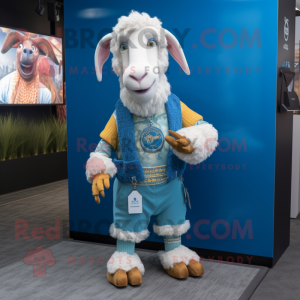 Blue Boer Goat mascotte...