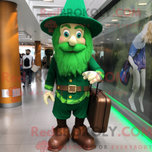 Maskot-karakter av en Olive...