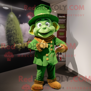 Maskot-karakter av en Olive...