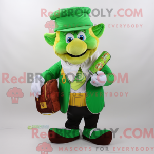 Mascot karakter van een...