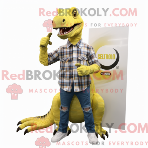 Mascot karakter van een...