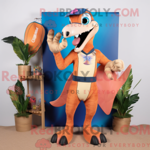 Mascot karakter van een...