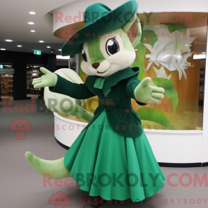 Mascot karakter van een...