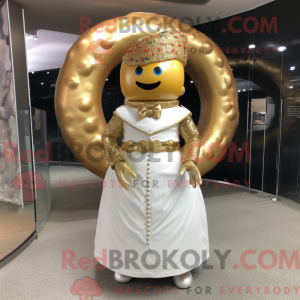 Mascot character of a Gold...
