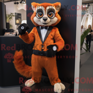 Mascottekarakter van een...