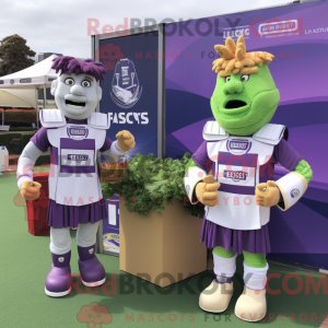 Mascot character of a...