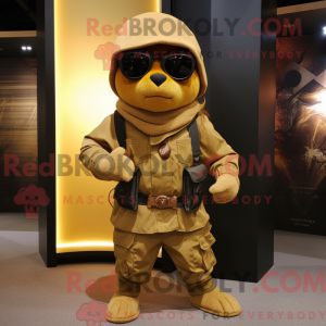 Mascottekarakter van een...