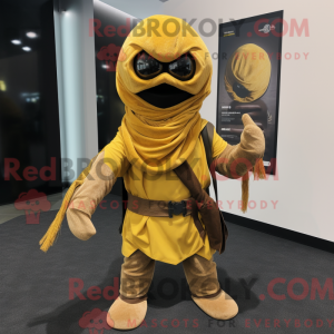 Mascot character of a Gold...