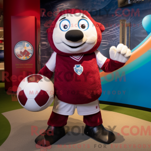 Mascot character of a...