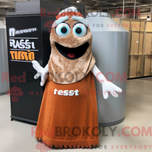 Personaje mascota de Rust...
