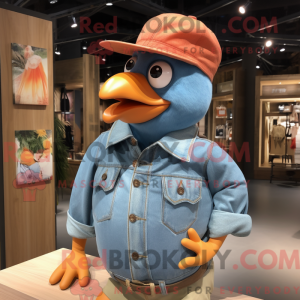 Mascottekarakter van een...