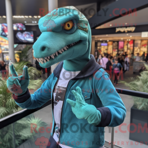 Mascot karakter van een...