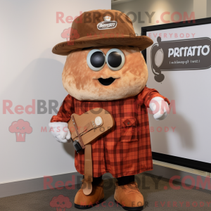 Mascottefiguur van een Rust...