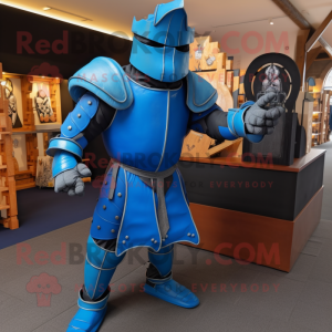 Blue Medieval Knight...