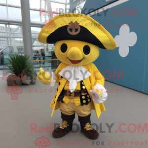Mascot character of a Lemon...