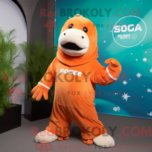 Mascot character of a...