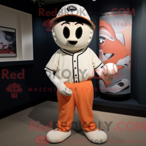 Mascot character of a Peach...