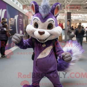 Mascot karakter van een...