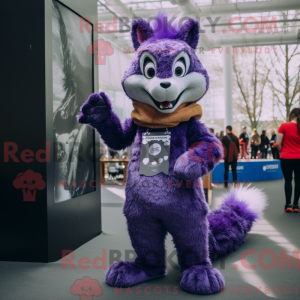 Mascot karakter van een...