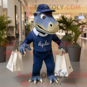 Mascot karakter van een...