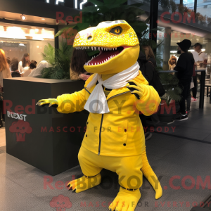 Personagem de máscara de um...