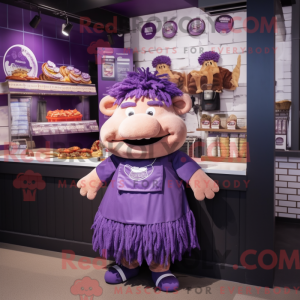 Mascottefiguur van een...