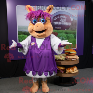 Mascottefiguur van een...