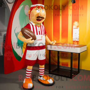 Mascot character of a...