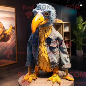 Mascottefiguur van een...