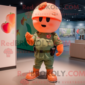 Mascottefiguur van een...