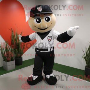 Mascot character of a Black...