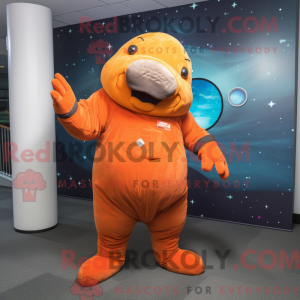 Mascot character of a...