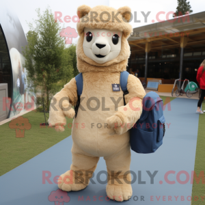 Mascot karakter van een...