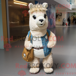Mascot karakter van een...