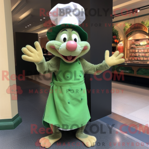 Personagem de máscara de...
