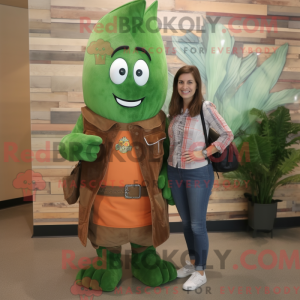 Mascot karakter van een...