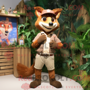 Personnage mascotte d un...