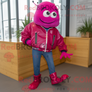 Maskot karakter af en...