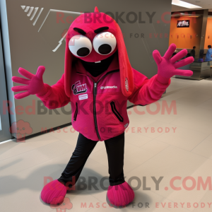 Mascottefiguur van een...