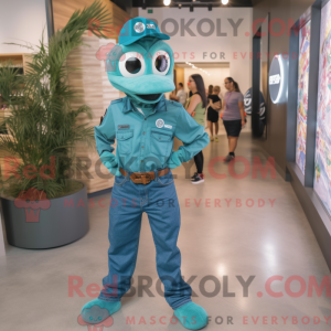 Personnage mascotte d un...