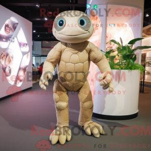 Mascottefiguur van een...