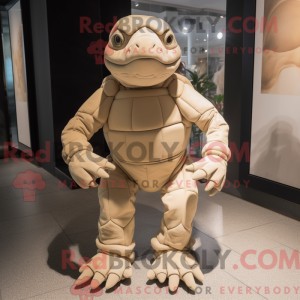 Mascottefiguur van een...