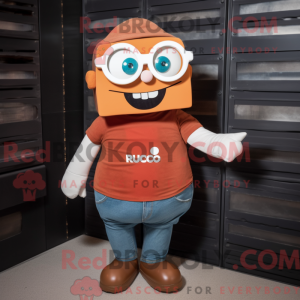 Mascot character of a Rust...