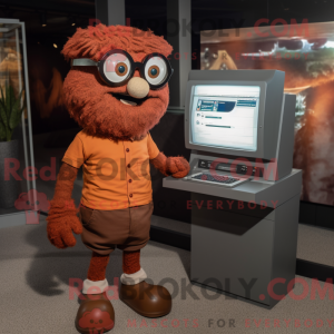 Personnage mascotte d un...